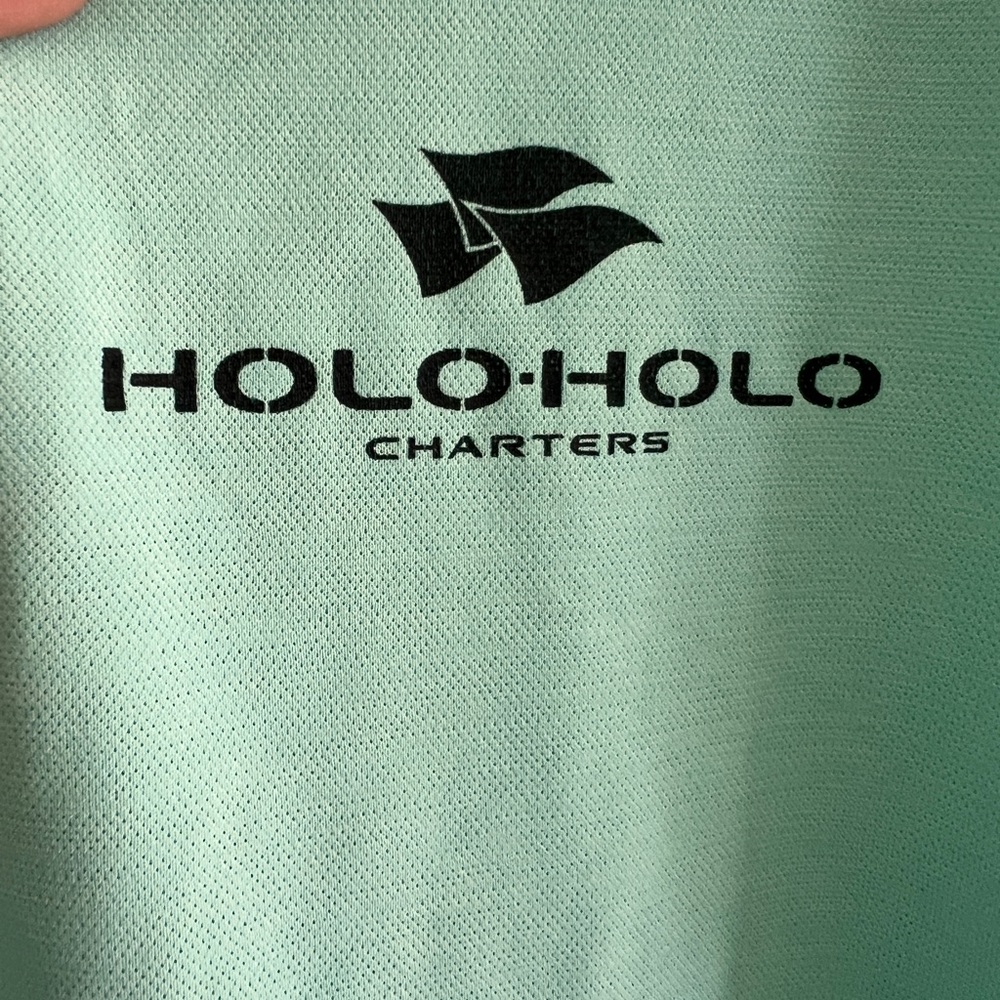 Holo Holo Charters Flight Tech Hoodie Seafoam Medium - Picture 4 of 5